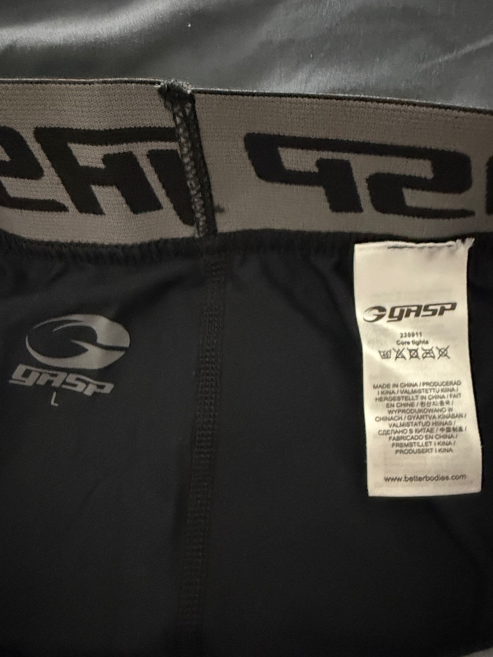 GASP Core Performance Compression  Training Tights - Picture 2 of 2